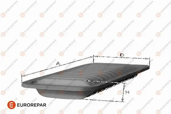 EUROREPAR 1682261880 | Psa / Erp Hava Fıltresi Camry (_V3_)