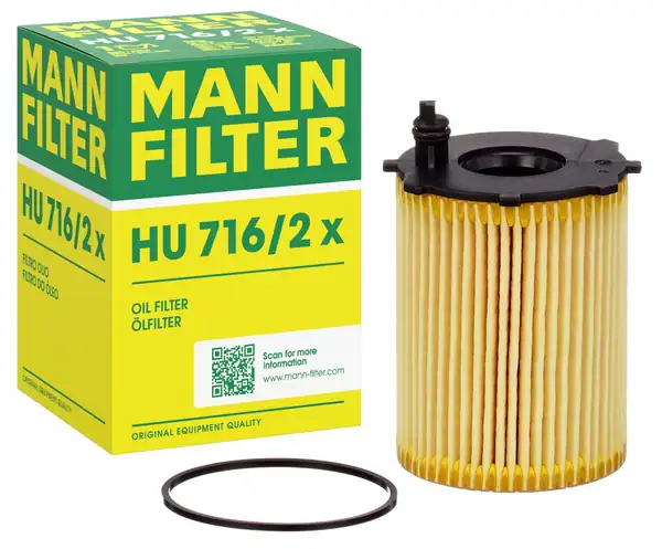 MANN HU716-2X | Yağ Filtresi Ds Ds5 1 6 Hdi Citroen C4 1 6 Hdi Peugeot 308 1 6 Hdi