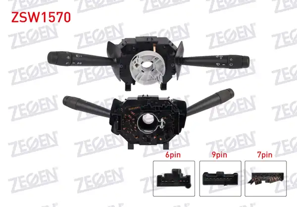 ZEGEN ZSW1570 | Far Silecek Kumanda Kolu Komple 30 Pin Fiat Palio 1996 2005