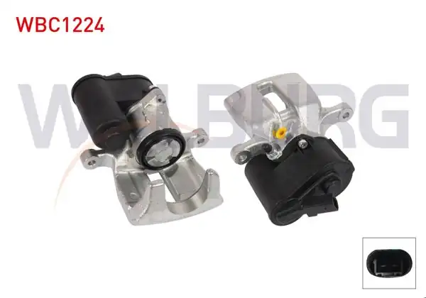 WALBURG WBC1224 | Fren Kaliper Elektronık Sol Arka Piston 41mm Disk 282mm Audi Q3 | 1 Adet