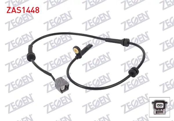 ZEGEN ZAS1448 | ABS Sensörü Ön Sol Sağ Nissan Qashqai II 13 Renault Kadjar 15 22