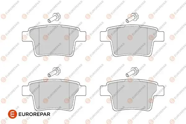 EUROREPAR 1686269980 | Fren Balatası Arka Mondeo III Jaguar X-Type I Bm 04-07