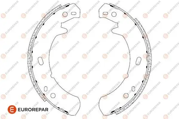 Eurorepar 1690925880 El Fren Balatası Land Rover Range Rover II Discovey İ II Defender 2 2 2 5 TDI 3 9 4 0 98 16