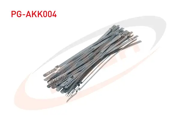 PUGA Pg Akk004 Aks Körük Kelepçesi Uzun 9mm 24 Adet