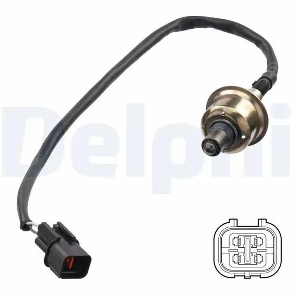 DELPHI ES21324-12B1 | Oksijen Sensörü Accent Blue 1.4 Benzinli 2014-> 6 İleri Vites- i20 1.4 Benzinli 2015-> 6 İleri VI