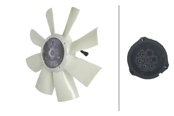 Visco Fan Gövdesi Elektirikli Pervaneli Komple Volvo Fh Fm D12c D Renault Trucks Magnum