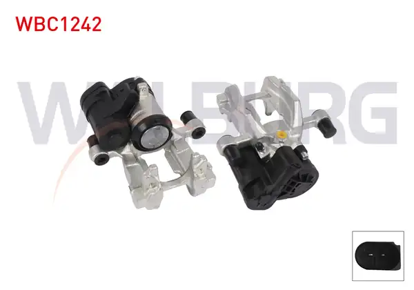 WALBURG WBC1242 | Fren Kaliper Elektronik Sol Arka Piston 42mm Disk 310mm Skoda Superb III 2015 Tiguan 2016 Passat 2014 1 Adet