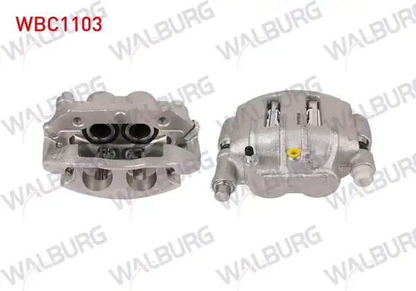 WALBURG WBC1103 | Fren Kaliperi Sağ Ön Braketli Piston 42mm Disk 254mm Ford Transit T12 2 5 D 2 5 Dı 1991 2000 1 Adet