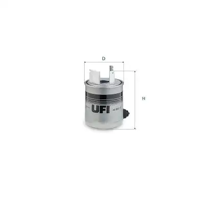 UFI 24-095-07 | Mazot Filtresi Kadjar Koleos Qashqai 14