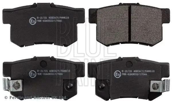 BLUEPRINT ADH24247 | Arka Fren Balatası Honda Civic/CR-V/Accord/FR-V/Jazz/Swift/SX4/Rover