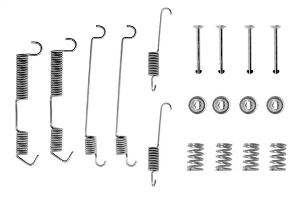 BOSCH 1987475089 | BMW E12/E21/E30 uyumlu Fren Balatası Pabuç Yay Tamir Takımı