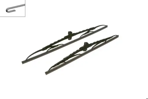 BOSCH 3397118402 | Ön Twin Silecek Seti 530/450 mm Fiat Doblo