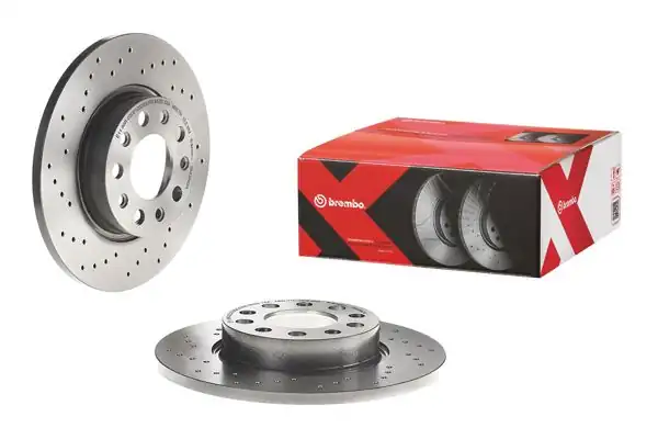 BREMBO 08.9364.2X | Fren Diski Arka Xtra Alfa Romeo | 2 Adet