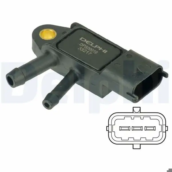 DELPHI DPS00019 | DPF Sensör Egzoz Basınç Clio IV/Megane III 1.5-1.6 dCi 13>