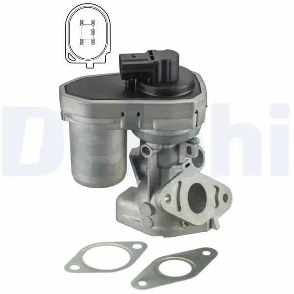 DELPHI EG10399-12B1 | EGR Valfi Boxer III/Jumper III/Ducato 2.2 HDi 100 Hp