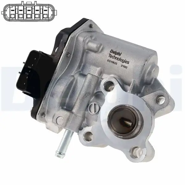 DELPHI EG10633-12B1 | Egr Valfi Toyota Auris 07 18 Corolla 07 18 Verso 11 Yaris 06 12 1 4 D4d