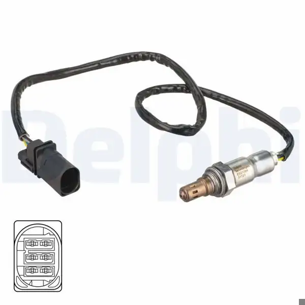 DELPHI ES21084-12B1 | Oksijen Sensörü (Fiat: Linea 1.3 JTD 09-/ Punto Evo 500L 12 -)