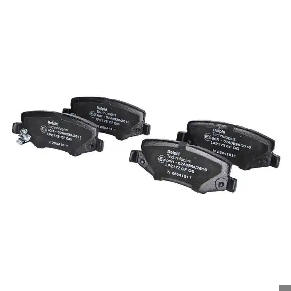 DELPHI LP2172 | Fren Balatası Arka (Jeep Cherokee 07-/ Dodge Nitro 2.8Crd-3.7 V6-4.0 06 / 07 -)