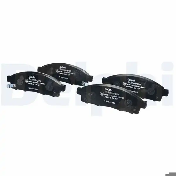 DELPHI LP3313 | Fren Balata Ön Mitsubishi L200 2.5 Di-D 06- / 2.4 Di-D 15- / Fiat Fullback 16-