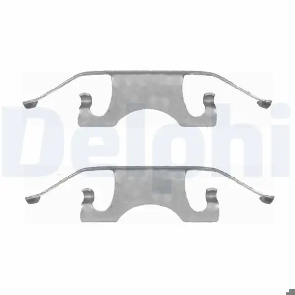DELPHI LX0396 | Fren Balata Montaj Takımı