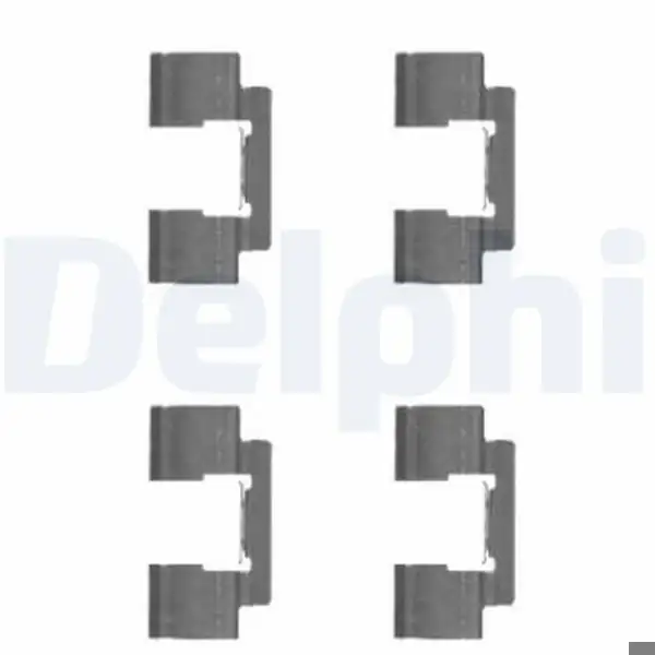 DELPHI LX0481 | Fren Balata Montaj Takımı