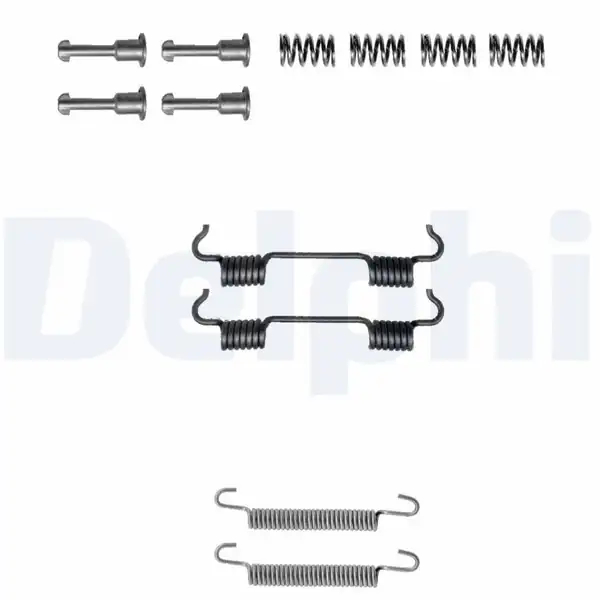 DELPHI LY1297 | Fren Pabuç Montaj Takımı Bmw 1 Serisi E81 E87 F20 F21 3 Serisi E46 E90 E91