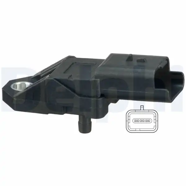 DELPHI PS10180 | Map Sensörü Citroen C3 C5 C6 C8 Fiat Ulysse Ford B Max Fiesta Transit Courier Lancıa Phedra Peugeot 2008 207 208