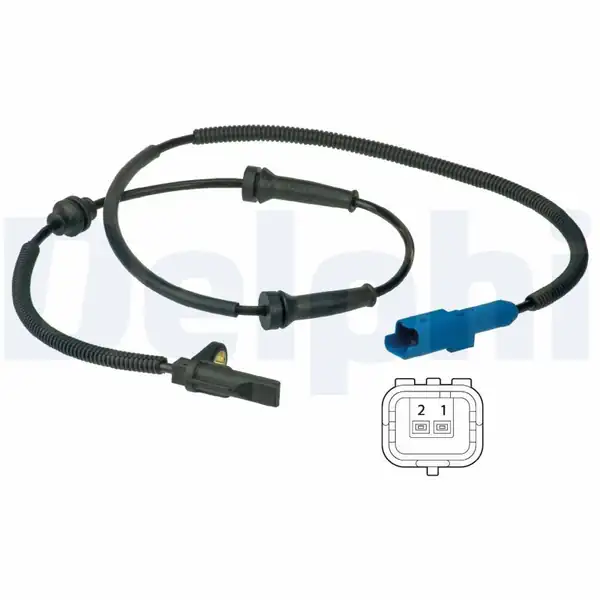 DELPHI SS20390 | ABS Hız Sensörü Ön Citroen C3 C3 Picasso C4 Cactus C Elysee Ds3 Peugeot 2008 207 208 301 1742355