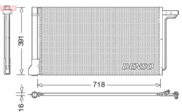 Denso Dcn10028 Klima Radyatörü Ford Focus C Max 1 6 Benzinli 105 123 PS 01 Duratech