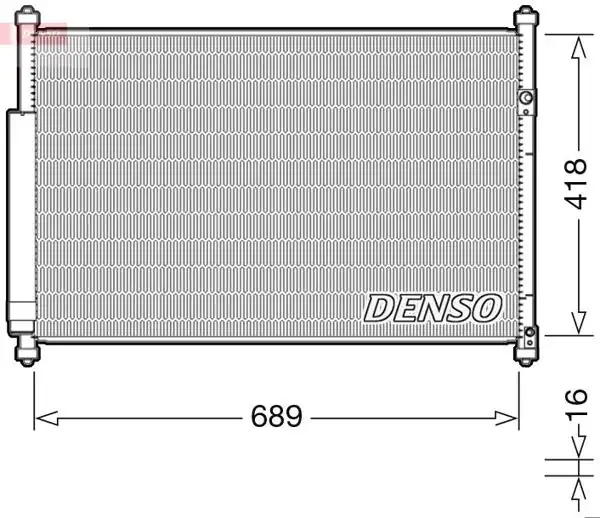DENSO DCN47006 | Klima Radyatörü Suzuki Grand Vitara 04/05-
