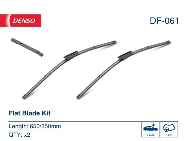 Denso Df 061 Silecek Seti 650 350mm Renault Clio 4