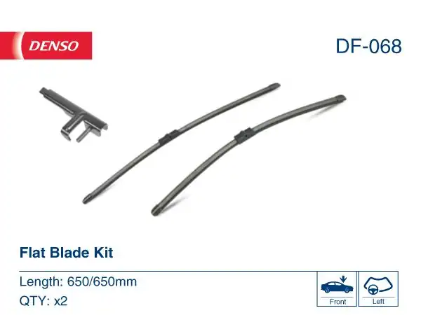 Denso Df 068 Silecek Süpürgesi Ön Takım 650x650 VW Touareg İ 02 07 Porsche Cayenne