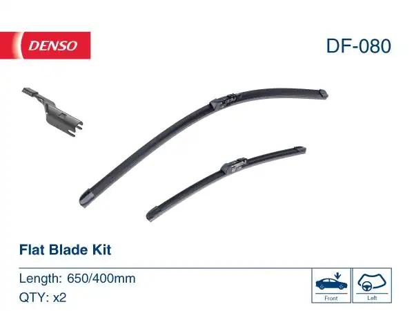 DENSO DF080 | Silecek Süpürgesi NX (Z1)/Toyota C-Hr 2.0 2.5 14-