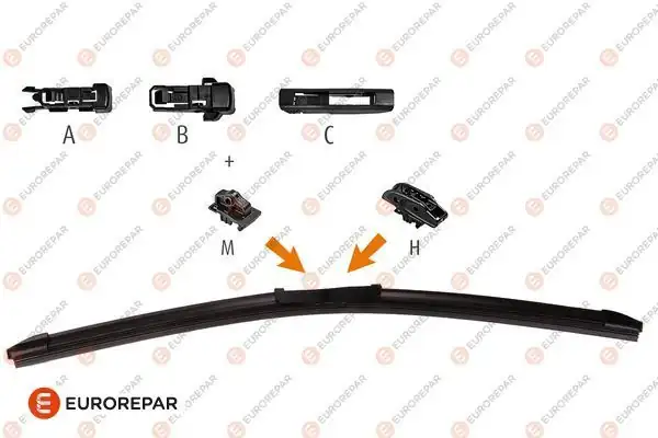 EUROREPAR 1635454680 | Psa / Erp Silecek Süpürgesi 500 M Traveller | 1 Adet