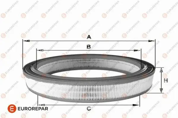 EUROREPAR 1682267080 | Hava Filtresi Opel Corsa-A 1.2 S / 1.2I