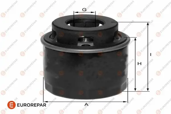 Eurorepar 1682277380 Psa Erp Yağ Filtresi Golf Touran 1 4tsi 1 2tsi 06 CBZB BLG Cdga