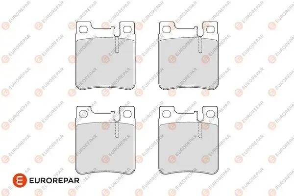EUROREPAR 1686269380 | Psa / Erp Fren Balatası Arka (62mm) A208 W202 W203 W210 00-(Tamir Takım Kit) Gdb1123