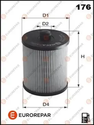 Eurorepar E148153 Yakıt Filtresi Volvo S60 S80 Xc70 Xc90 Bm 01