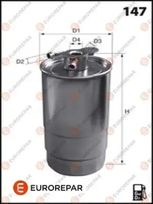 Eurorepar E148166 Yakıt Filtresi Opel Omega B Bmw M57 E46 E39 E53 Land Rover Vogue 306d1 L322 02 12