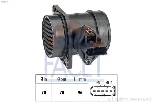 FACET 10-1441 | Hava Akışmetre VW 1 8 T Awl AWT Aqa Awd Agu Arz