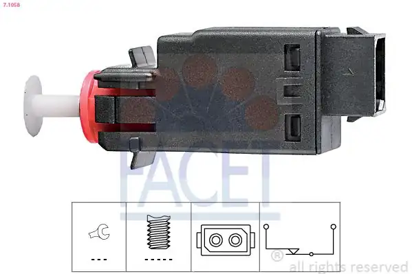 FACET 7-1058 | Fren Müşürü Bmw E30 E34 E36 90 98 1621585