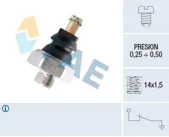 FAE 10250 | Yağ Basınç Müşürü Mercedes Benz W201 W460 W463 82 96