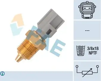 FAE 33425 | Motor Sıcaklık Sensörü Transit V184 01>06 Focus I 98>04 Focus II C Max 03
