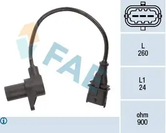 FAE 79197 | Eksantrik Devir Sensörü Daily III IV Hyundai H 1 Bm 99 11 1645570