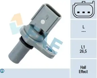 FAE 79247 | Eksantrik Mil Sensörü Boxer III Jumper III 2.2Hdı E4 E5 06 > V184 2.0Tdcı 2.4Tdcı 01 > 06 V348 Yeni Kas