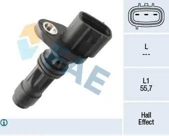 FAE 79486 | Krank Mili Açı Sensörü Nissan Navara 2 5 Yd25 D22 D40 2008 Pathfinder R51 2 5 2005 Nissan D22 2002