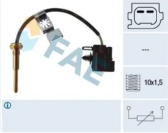FAE 32427 | Hararet Müşürü Transit V184 V347 Mondeo III Focus I Boxer-III Jumper-III 1.8 2.0 2.2 TDCI HDI 01 -