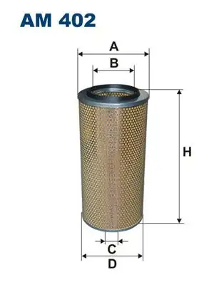 FILTRON AM402 | Hava Filtresi F 2100 Ft 2100 Dhr 825