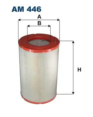 FILTRON AM446 | Hava Filtresi E2000 F2000 F90 D 2866 D 2876 D 2865 1987