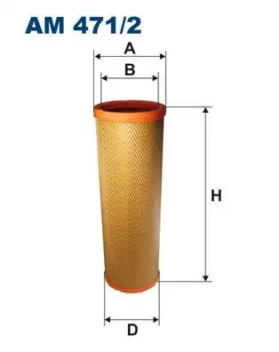 FILTRON AM471-2 | Hava Filtresi Renault Premıum 370 400 Kerax 400